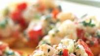 Greek Shrimp Bruschetta Greek Shrimp Bruschetta