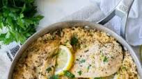 Lemon Chicken Rice Skillet Lemon Chicken Rice Skillet