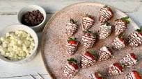 White Chocolate-Covered Strawberries White Chocolate-Covered Strawberries