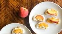 Easy No Bake Peach Appetizer Easy No Bake Peach Appetizer