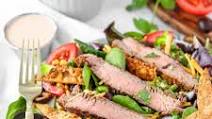 Healthy Southwest Flank Steak Salad Healthy Southwest Flank Steak Salad