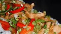 Chop suey con lomo de cerdo Chop suey con lomo de cerdo