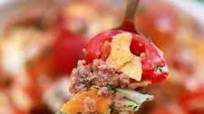 Easy Walking Taco Casserole Recipe {30 Minute Meal} Easy Walking Taco Casserole Recipe {30 Minute Meal}