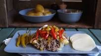 Philly Cheesesteak Baked Potatoes Philly Cheesesteak Baked Potatoes