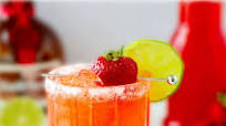 Strawberry Margaritas On the Rocks Strawberry Margaritas On the Rocks
