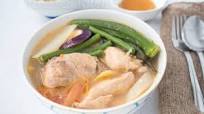 Easy Chicken Sinigang with Gabi (taro) Easy Chicken Sinigang with Gabi (taro)