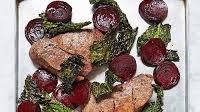 One-Pan Steak with Beets and Crispy Kale One-Pan Steak with Beets and Crispy Kale