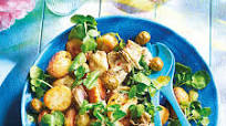 Roast baby potatoes with olives and artichokes Roast baby potatoes with olives and artichokes