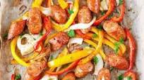 Sheet Pan Sausage and Peppers Sheet Pan Sausage and Peppers