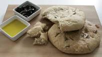 Focaccia with rosemary Focaccia with rosemary