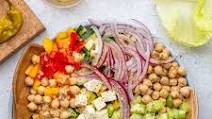 Mediterranean-Style Chopped Salad with Oregano Vinaigrette Mediterranean-Style Chopped Salad with Oregano Vinaigrette