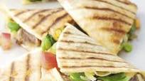 Beef, cheese & broad bean quesadillas Beef, cheese & broad bean quesadillas