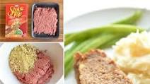 3 Ingredient Easy Meat Loaf 3 Ingredient Easy Meat Loaf