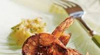 Caribbean-spiced Shrimp with Pineapple Salsa Caribbean-spiced Shrimp with Pineapple Salsa