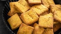 Baked Besan Papdi Baked Besan Papdi