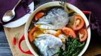 Sinigang na Ulo ng Salmon sa Miso Sinigang na Ulo ng Salmon sa Miso