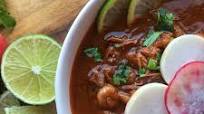 Pozole Rojo de Pollo (Red Pozole with Chicken) Pozole Rojo de Pollo (Red Pozole with Chicken)