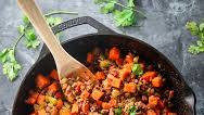 Ground Beef and Sweet Potato Hash Ground Beef and Sweet Potato Hash