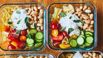 Salade de pâtes crémeuse au tzatziki Salade de pâtes crémeuse au tzatziki