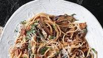 Whole-Grain Spaghetti with Wild Mushrooms, Bacon, and Rosemary Whole-Grain Spaghetti with Wild Mushrooms, Bacon, and Rosemary