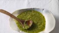 Raw Salsa Verde with Avocado Raw Salsa Verde with Avocado