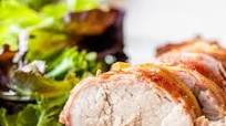 Air Fryer Bacon Wrapped Pork Tenderloin Air Fryer Bacon Wrapped Pork Tenderloin