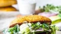 Blackened Salmon Sandwich Blackened Salmon Sandwich