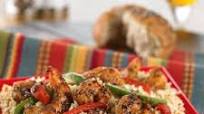 Caribbean Shrimp & Peppers Over Rice Pilaf Caribbean Shrimp & Peppers Over Rice Pilaf