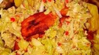 Simple Way to Make Super Quick Homemade Egg and cabbage sauce with chips and plantain Simple Way to Make Super Quick Homemade Egg and cabbage sauce with chips and plantain