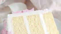 Moist Vanilla Cake Recipe With Easy Buttercream