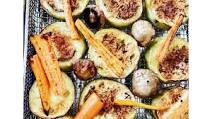 Ensalada de vegetales asados con freidora sin aceite Ensalada de vegetales asados con freidora sin aceite