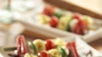 Cheese Tortellini Antipasto Skewers Cheese Tortellini Antipasto Skewers