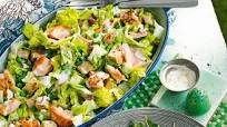 Scottish salmon caesar salad Scottish salmon caesar salad