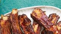 Tender Slow-Grilled Beef Ribs Tender Slow-Grilled Beef Ribs