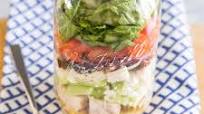 How To Make Greek Salad in a Jar How To Make Greek Salad in a Jar