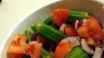 Grilled Okra Salad Grilled Okra Salad