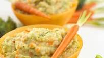 Carrots, Broccoli & Cheese Puree Carrots, Broccoli & Cheese Puree
