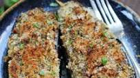 Italian Stuffed Eggplant with Sausage & Rice Italian Stuffed Eggplant with Sausage & Rice