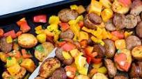 Easy Turkey Kielbasa and Potatoes Sheet Pan Dinner Easy Turkey Kielbasa and Potatoes Sheet Pan Dinner