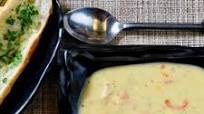 Salmon chowder with coconut milk Salmon chowder with coconut milk