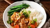 Slow-cooker panang chicken curry Slow-cooker panang chicken curry