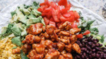 BBQ Chopped Chicken Salad BBQ Chopped Chicken Salad