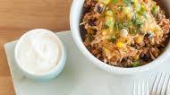Slow-Cooker Chicken Burrito Bowls Slow-Cooker Chicken Burrito Bowls