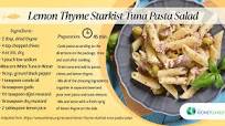 30 Minute Dinner: Healthy Tuna Pasta Salad With Lemon And Thyme 30 Minute Dinner: Healthy Tuna Pasta Salad With Lemon And Thyme