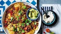 Mexican black bean corn nachos Matt Preston Mexican black bean corn nachos Matt Preston