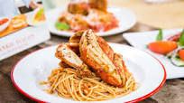 Spaghetti with Crab Marinara Spaghetti with Crab Marinara