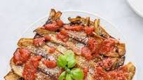 Pan-Fried Eggplant with Tomato Sauce Pan-Fried Eggplant with Tomato Sauce