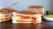 Grilled Double-Decker Pizza Sandwich Grilled Double-Decker Pizza Sandwich