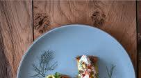 Spring Bruschetta with smoked mackerel by Kathy Slack Spring Bruschetta with smoked mackerel by Kathy Slack