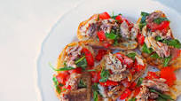 Eating out in Split, Croatia: Sardines and Tomato Bruschetta Eating out in Split, Croatia: Sardines and Tomato Bruschetta